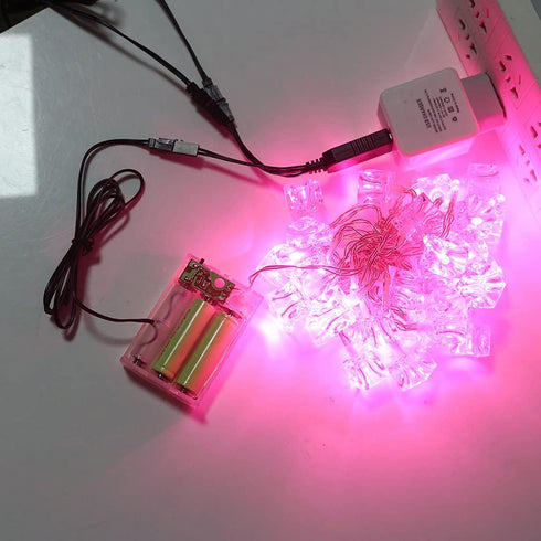 JONbinbkl 3in1 1-4pcs1.5V AA Batteries Eliminators USB Power Supply Replace AA Batteries for Clock Toys Holiday Lights