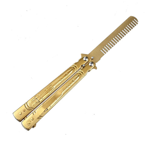 Pocket Folding Hair Detangling Comb - Durable Hair Brush for Best Styling and Professional Hair Care Tools