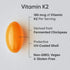 Sports Research Extra Strength Vitamin K2 as MK-7 180mcg with Coconut MCT Oil - 60 Veggie Softgels - Vegan Certified, Non-GMO Verified & Gluten-Free