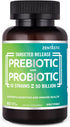 Zentastic Probiotics & Prebiotics Supplement - 50 Billion CFU for Immune & Digestive Health, 60 Veggie Capsules