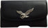 Premium Classic 3D Eagle Style Pouch Case with Belt Clip for Freestyle Libre 3 / Freestyle Libre 2 (Horizontal/1/eagle