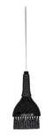 Colortrak Duo Color Brush, Black - Ideal for Sectioning, Ergonomic Grip, Easy to Clean, Firm Straight Bristles