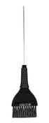 Colortrak Duo Color Brush, Black - Ideal for Sectioning, Ergonomic Grip, Easy to Clean, Firm Straight Bristles