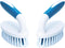 PHYEX Scrub Brush - 2 Pack Household Cleaning Brushes with Stiff Bristles for Carpet, Shower, Kitchen