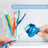 Toothbrush Cover Cap, Portable Toothbrush Protector, 6 Packs for Bathroom Travel