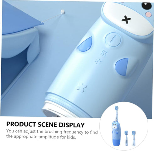 TOYZFRIENDY Electric Toothbrush Cartoon Non Slip Handle Ergonomic Grip for Sonic Teeth Care Kit Without Battery