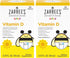 Zarbee's Vitamin D Drops for Infants, 400IU (10mcg), Baby & Toddler Liquid Supplement, 2 Pack, 0.47 Fl Oz Bottles