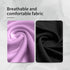Sleep Mask Bluetooth Headphones, Soft Wireless Headband Eye Mask with Microphone - Purple