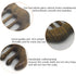 Natural Wood Wide Tooth Hair Comb, Green Sandalwood Hair Pick for Men and Women with Free Storage Pouch