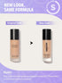 SHEGLAM Full Coverage Foundation Makeup - Long Lasting Waterproof Matte Liquid Foundation (Golden)