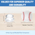 ELERA Silicone Cupping Therapy Sets, 2 Piece M Size Massage Cups for Joint Pain Relief, Professionally Designed Tools