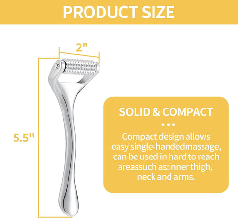 Running man Acupressure Roller,Acupuncture Roller for Muscle Pain Relief, Massage Roller-Deep Tissue Massage Tool
