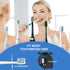 UV Toothbrush Sanitizer Holder, Portable Cleaner Case with Fan Drying, Rechargeable, Fits Most Electric & Manual