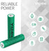 8Pcs AAA Battery 1.2V Rechargeable NI-MH 300mAh for Outside Solar Lawn Light (8xAAA)