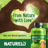 NATURELO Teen Multivitamin - Whole Food Multivitamin with Minerals for Active Kids, Non-GMO, Vegan & Vegetarian, 60