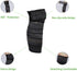 YUIHPA Extra Long Elastic Knee Wrap Compression Bandage Brace Support for Legs, Plantar Fasciitis, Stabilising