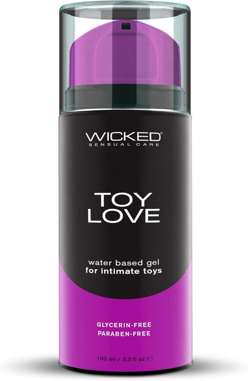 Wicked Sensual Care Wicked Toy Love Gel for Toys, 3.3 Fluid Ounce