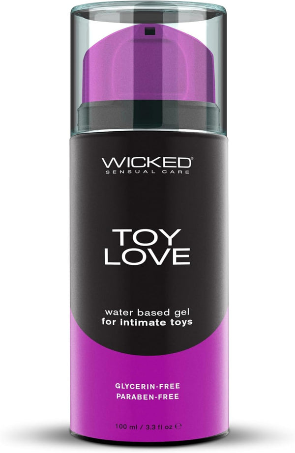 Wicked Sensual Care Wicked Toy Love Gel for Toys, 3.3 Fluid Ounce