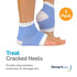 NatraCure Intensive Moisturizing Gel Heel Sleeves - 2 Pairs (1325-M RET 2PK)