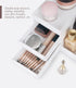 Makeup Desk Cosmetic Storage Box - Organizer with Drawers for Dressing Table, Elegant Vanity Holder for Bathroom