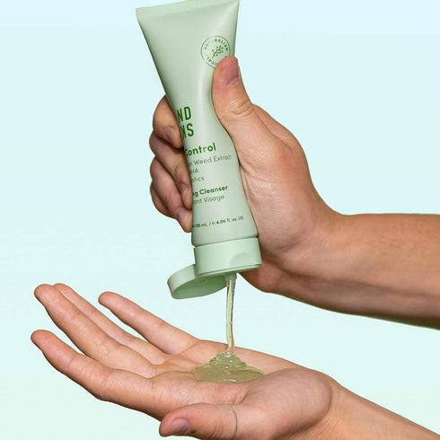 Sand & Sky Oil Control Clearing Cleanser - Gentle Daily Face Wash for Oily Acne Prone Sensitive Skin