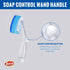 Dishwand Refills Soap Control Handle, 6 Heavy Duty Sponge Heads, Non Scratch Scrubbers Replacement for Dishwashing