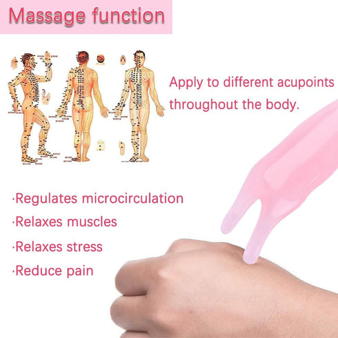 Portable Gua Sha Tool, Multifunctional Massager for Nose & Chin Shaping, Natural Pain Relief for Anxiety, Migraine,