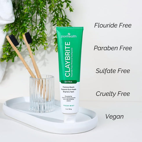Claybrite Extra Strength Toothpaste - 4 Ounce