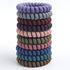 Spiral Hair Ties 20 Pieces No Crease Coil Hair Ties No Damage Phone Cord Hair Ties Elastics Hair Coils Traceless Plastic Hair Bands Spiral Bracelets Ponytail Holders (Mixed Matte Color)