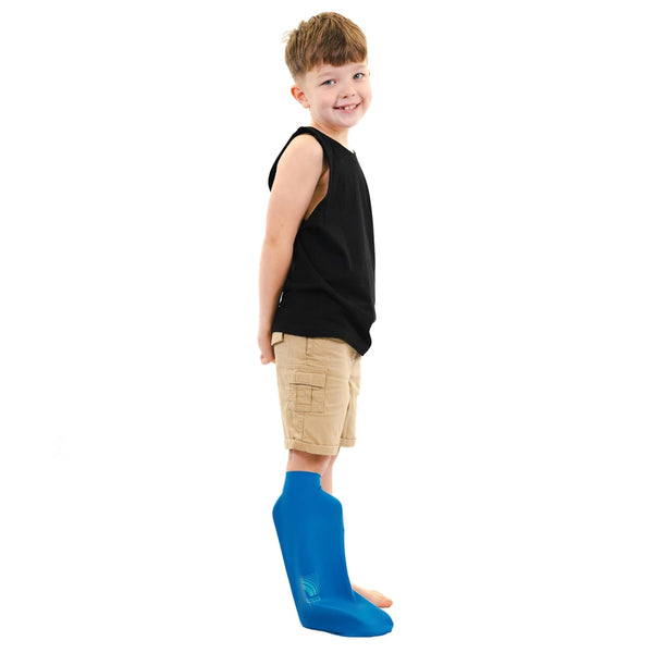 BLOCCS 100% Waterproof Cast Covers for Shower Leg Kids - Swim Cover, Durable Cast Sleeve for Bath - #CL78-S Small
