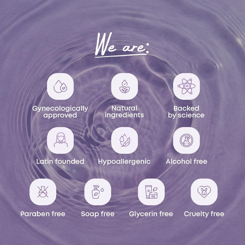 V Intimate Feminine Care, Daily Support for your Vulva, helps prevent infections, and neutralizes odors. (V Majestic