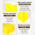 KEYYOOMY Mini Yellow Paper Bags, 24 CT Small Party Favor Goodie Bags, Paper Lunch Bag (3.5 X 2.4 X 7.1 In)