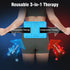 Comfytemp Wearable Ice Pack for Injuries - Reusable Gel Cold Bag with 2 Straps, 10.5" x 14.5" for Pain Relief