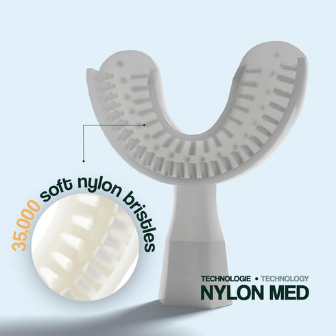 Y-Brush Replacement Toothbrush, Y-Shaped Flexible Brush for Adults, Renewable Every 4 Months