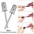 Rolybag Sanding Bands for Nail Drill, 240 grit with Storage Box, Includes 100 Superfine Grit Sand Bands