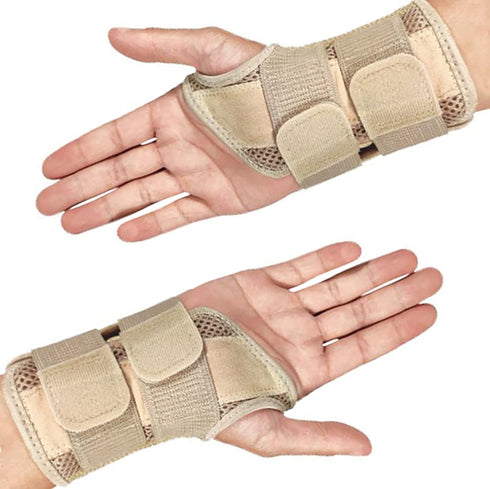 NuCamper Wrist Brace Carpal Tunnel Right Left Hand for Men Women, Night Wrist Sleep Supports Splints Arm Stabilizer