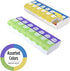 Weekly AM/PM Pill Organizer - Easy Fill Design