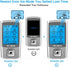 24 Modes Tens Unit Muscle Stimulator, Rechargeable Tens Machine, 8 Electrode Pads, Electric Pulse Massager for Pain