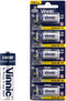 Kitstar Vinnic A23/23A 12V Alkaline Battery, No Mercury & Lead & Cadmium Added, 5 Count (Pack of 1)