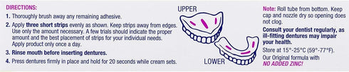 Denture Adhesive Cream, Extra Strong Holding Power, 1.5 oz