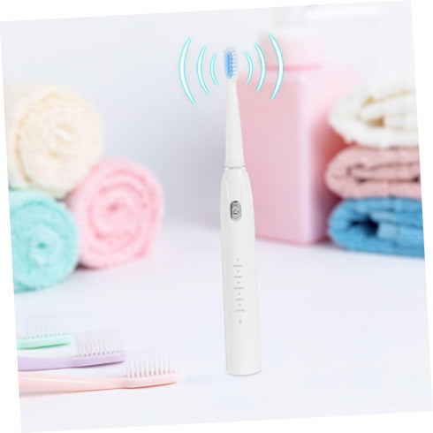 VICASKY Electric Toothbrush for Adults USB Charging Five Vibration Modes Gentle Bristle Cleaning Built in Battery Auto