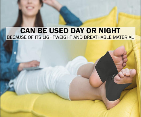 Physix Gear Arch Support Bands for Foot Discomfort, Compression Bands for Plantar Fasciitis, Arch Sleeves, Foot Arch,