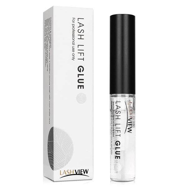 LASHVIEW Lash Lift Adhesive, Eyelash Perm Glue, Odorless & Irritation-Free, 5ML