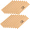 100pcs Kraft Paper Cutlery Set - Disposable Silverware Bags for Dinner Table Decor, Utensil Holder for Weddings
