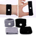 TOULIFLY Travel Wristbands, Natural Motion Sickness Relief Wrist Band, Grey + Black