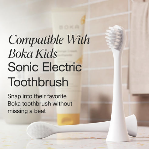 Recommended 2pk Boka Kids Sonic Electric Toothbrush - Rechargeable Sonic Powered Toothbrush - Food Grade Silicone