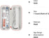 Toothbrush Travel Case for Oral-B Pro 1000, 2000, 3000, 3500, 1500, Philips Sonicare with Mesh Pocket for Accessories -