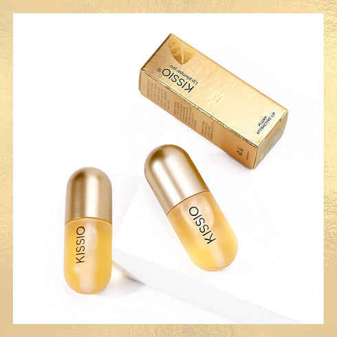 KISSIO Lip Plumper, Plant Extracts Plumping Lip Serum, Moisturizing Gloss for Fuller Lips, 5.5ml, Clear