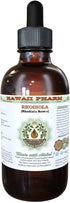 Hawaii Pharm Organic Rhodiola Alcohol-Free Liquid Extract, Dried Root Glycerite Herbal Supplement, 2 fl.oz