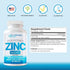 Puregen Labs Zinc Sulfate 220 mg Dietary Supplement Tablets, 100 Count (Pack of 2)